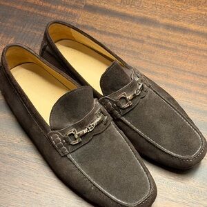 Men's suede Bally Loafers